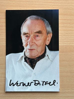 Werner Dissel Autogrammkarte original signiert #8371