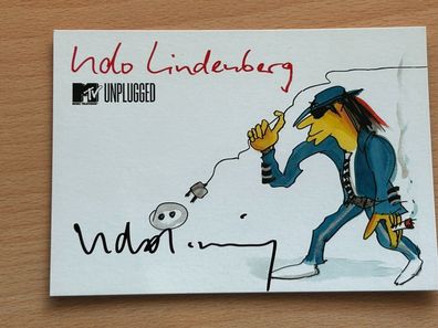 Udo Lindenberg Autogrammkarte #7512