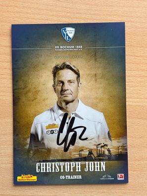 Christoph John VfL Bochum Autogrammkarte original signiert #S272