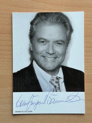 Hans Jürgen Bäumler Autogrammkarte original signiert #8399