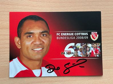 Vragel Da Silva FC Energie Cottbus Autogrammkarte original signiert #S521