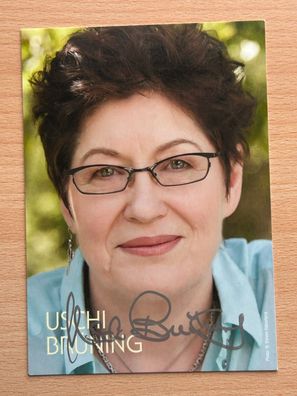 Uschi Brüning Autogrammkarte original signiert #8008