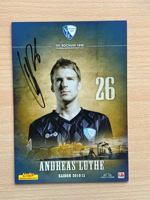 Andreas Luthe VfL Bochum Autogrammkarte original signiert #S268