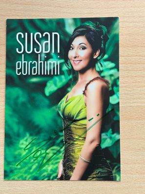 Susan Ebrahimi Autogrammkarte original signiert #8003