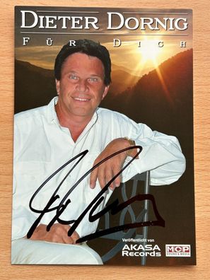 Dieter Dornig Autogrammkarte original signiert #7894