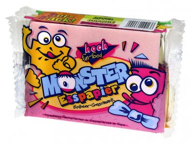 Monster Esspapier 6er-Pack (Musterbild) 72 Blatt
