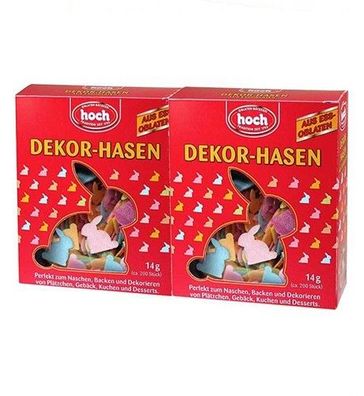 DEKOR-HASEN aus Essoblaten 4er-Pack ca. 800 Stück