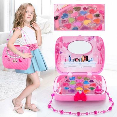 1 Set Mädchen Beauty Kosmetik Make-up Sicherheit Schminkkoffer Kinder Spielzeug