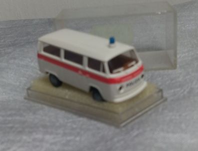 VW Bus T2, Fensterbus, Polizia, Brekina