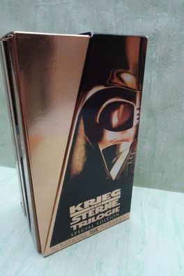 3x VHS THX The Star Wars Triologie & Beilage Krieg der Sterne Das Imperum Jedi Ritter