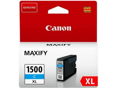CANON PGI-1500XL cyan, Maxify MB2050 MB2350, Original 1500 c XL, 9193B001