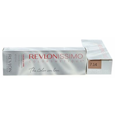 Revlon Professional Revlonissimo Colorsmetique 7.14 Mittelblond Kastanie Haarfarben