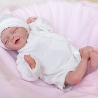 12 Zoll lebensechte Reborn-Baby-Puppen Salia realistisch schlafende neugeborene