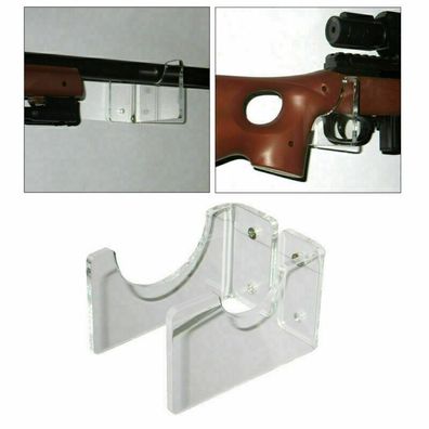 Acryl Gewehrhalter / Musketenhalter / Gewehre Wandhalterung Display / Pistole