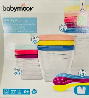 Babymoov Babybols Aufbewahrungsbehälter für Babynahrung - Multi-Set 15-teilig (3