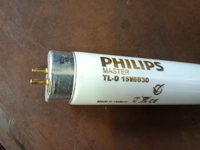 PhiLips Master TL-D 15w/830 Made in HoLLand CE C9 43 44 45 cm Länge