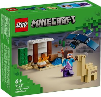 Lego® Minecraft 21251 Steves Wüstenexpedition - neu, ovp