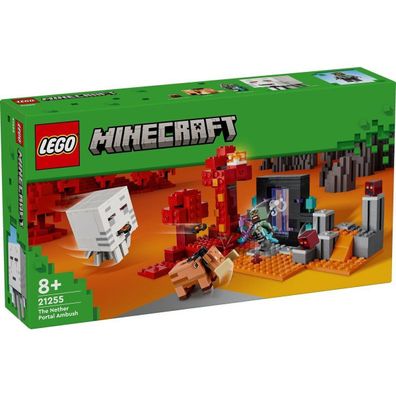 Lego® Minecraft 21255 Hinterhalt am Netherportal - neu, ovp