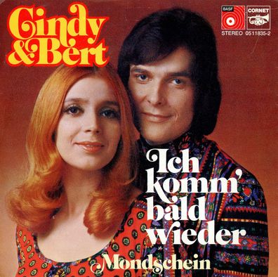 7" Cindy & Bert - Ich komm bald wieder