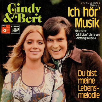 7" Cindy & Bert - Ich hör Musik