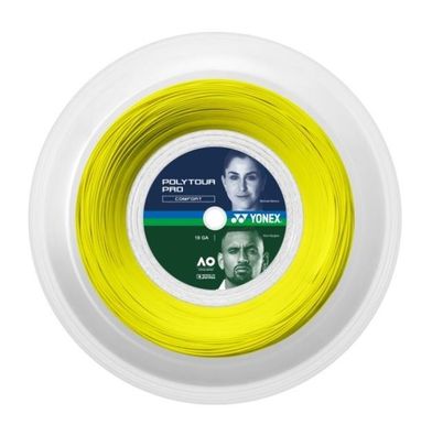 Yonex Poly Tour Pro Yellow 200 m 1,15 mm Tennissaite