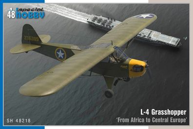 Special Hobby 1:48 100-SH48218 L-4 Grasshopper From Africa to Central Europe