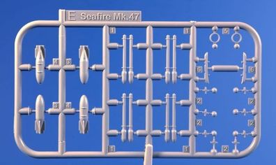Special Hobby 1:72 100-SH72441 British Post-war Underwing Armament