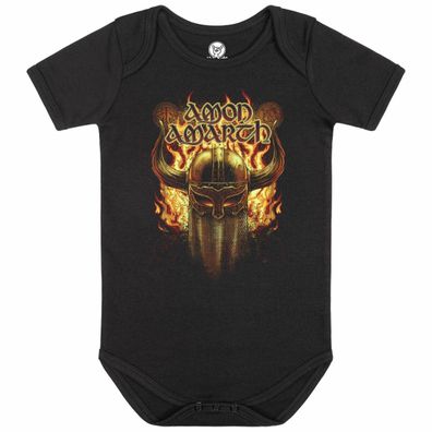 Amon Amarth (Helmet) - Baby Body 100% Bio Baumwolle Neu-New