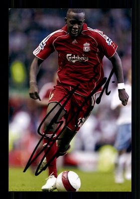 Mohamed Sissoko FC Liverpool Foto Original Signiert + A 231944