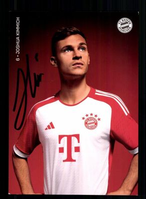 Joshua Kimmich Autogrammkarte Bayern München 2023-24 Original Signiert
