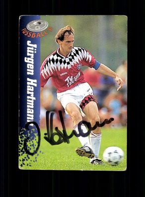 Jürgen Hartmann Hamburger SV Panini Card 1995 Original Signiert + A 231987
