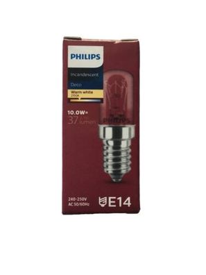 Philips Lampen Allgebrauchslampe Röhre 10W kl E14 Licht und Leuchten Leuchtmitte