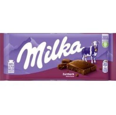 Milka Zartherb Schokolade 23 Tafeln je 100g