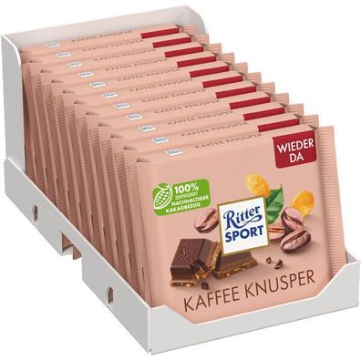 Ritter Sport Kaffee Knusper 11x100 g Tf.