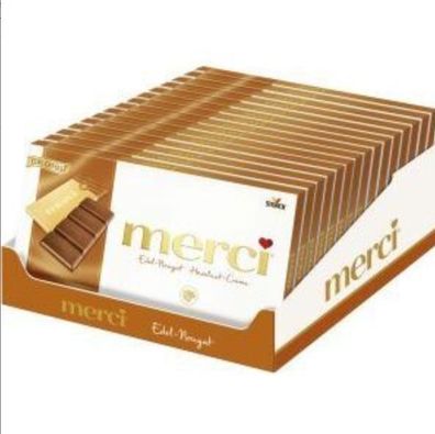 Storck merci - Edel-Nougat Tafelschokolade -15x112g