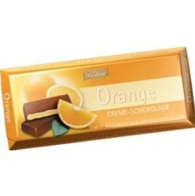 Böhme Cremeschokolade Orange Schokolade 100g, 20er Pack (20x100g)