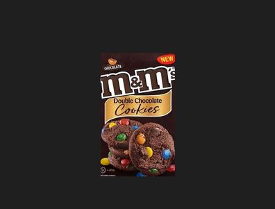 M&M's Double Chocolate Cookies - Kekse -8x 180 Gramm - M&M