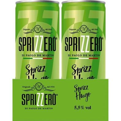 Sprizzero Di Paolo De Martin Sprizz Hugo 5,5% Vol. 12x0.25l Ds Einweg Pfand