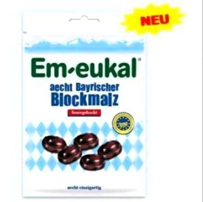 Em-Eukal Aecht Bayrischer Blockmalz 15x100g