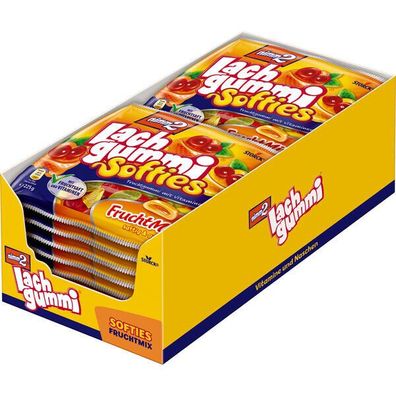 Storck nimm2 Lachgummi softies Fruchtgummi mit vitaminen 18x225 g Bt.