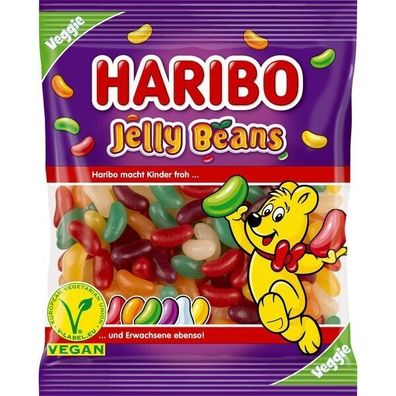 Haribo Jelly Beans veggie in leckeren Geschmacksrichtungen 20x160 g Bt