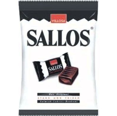 Villosa Sallos Das Original Hartkaramellen mit Lakritzgeschmack 15x150g