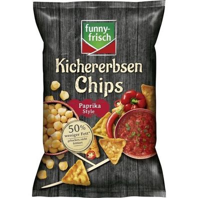 Funny-Frisch Kichererbsen Chips Paprika Style 12x80 g Beutel