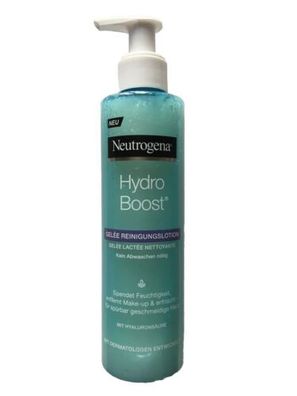 Neutrogena Hydro Boost Gelee ReinigungsLotion mit Hyaluronsäure 200 ml Flasche