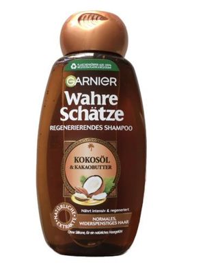 Garnier Wahre Schätze Regenerierendes Shampoo KOKOS-ÖL & Kakaobutter 250ml