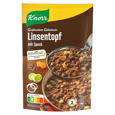 Knorr Großmutters Geheimnis Linsentopf 133 g Beutel