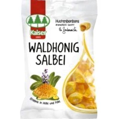 Kaiser Waldhonig Salbei, Bonbons, 18 Beutel je 90g