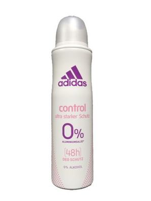 adidas Control Ultra Starker Deo Schutz 0% Alkohol 0% Aluminiumsalze 150ml Spray