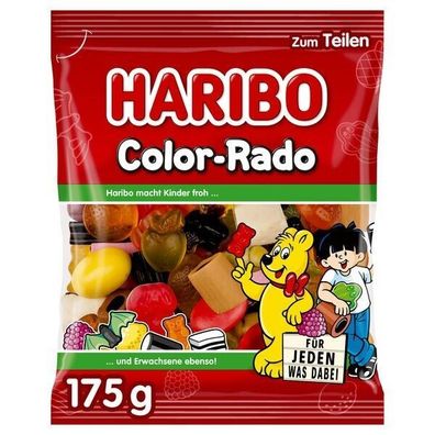 Haribo Color Rado Klassiker unter den Haribo Mischungen 17x175 g Bt.
