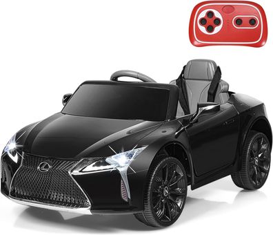 Kinder Elektroauto, Lexus LC500 Kinderfahrzeug Elektro mit 2,4G Fernsteuerung & LED